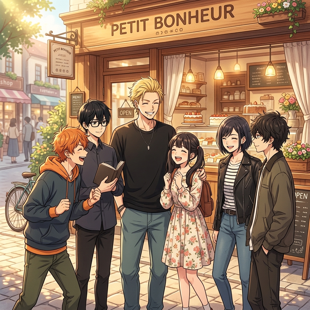 主要キャラ集合写真