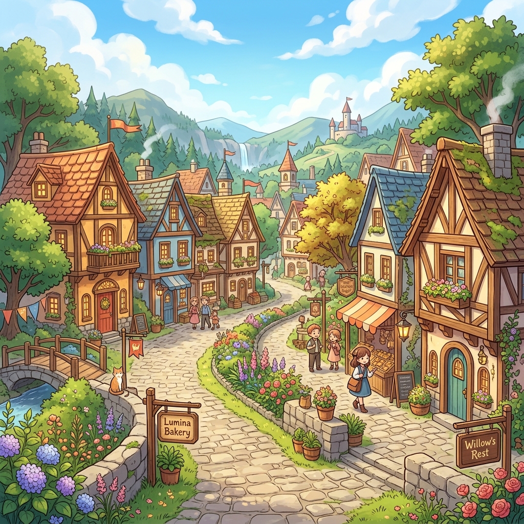 転スラ テンペスト街づくりイメージ イラスト