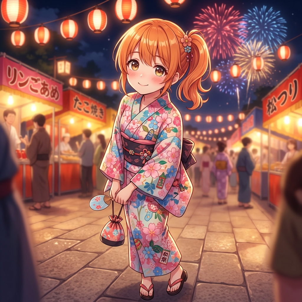 浴衣姿の詩（うた）